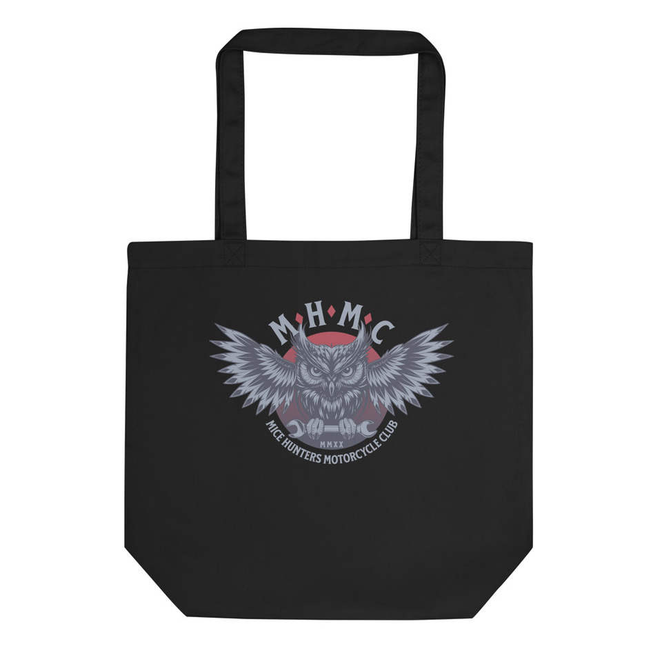 Mice Hunter Motorcycle Club - Owl Eco Tote Bag