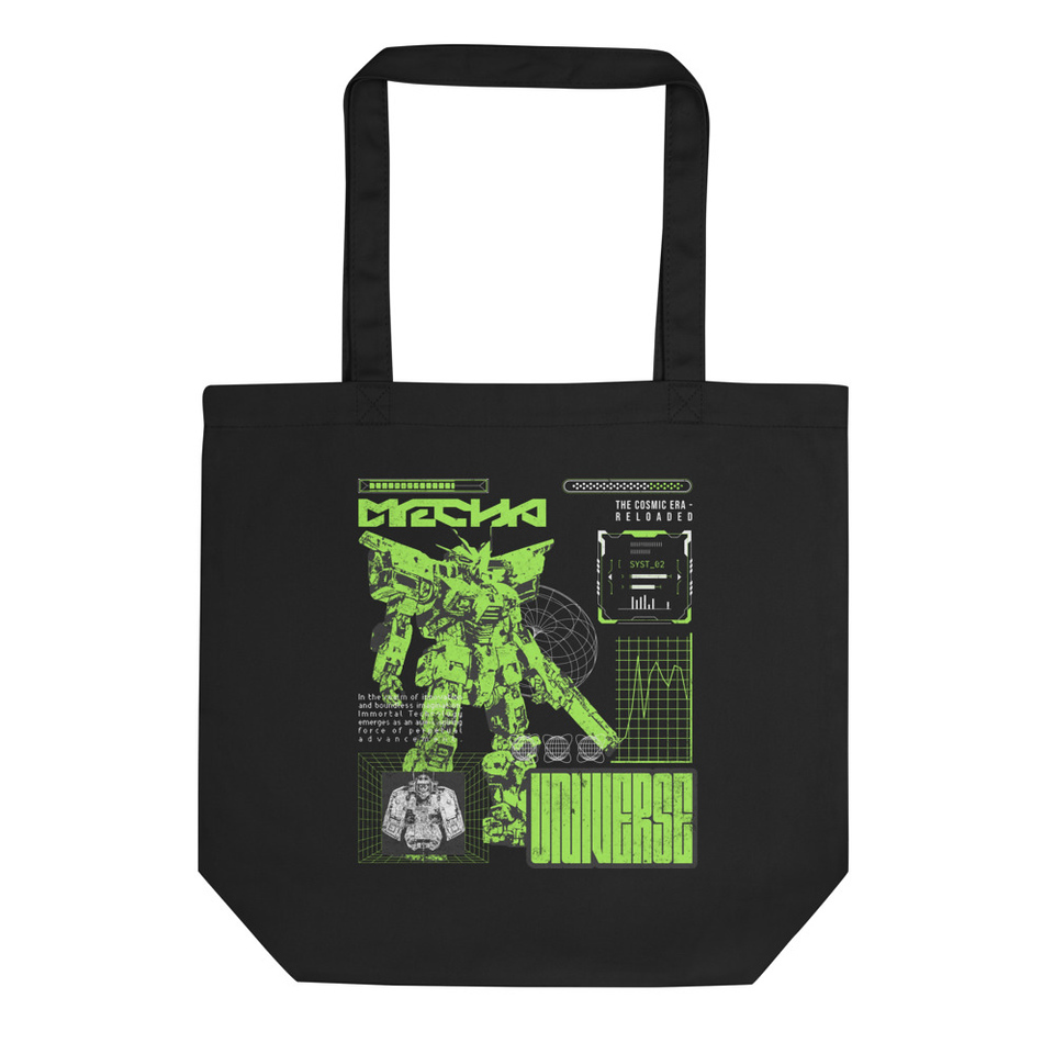 Mecha Sci-fi Eco Tote Bag