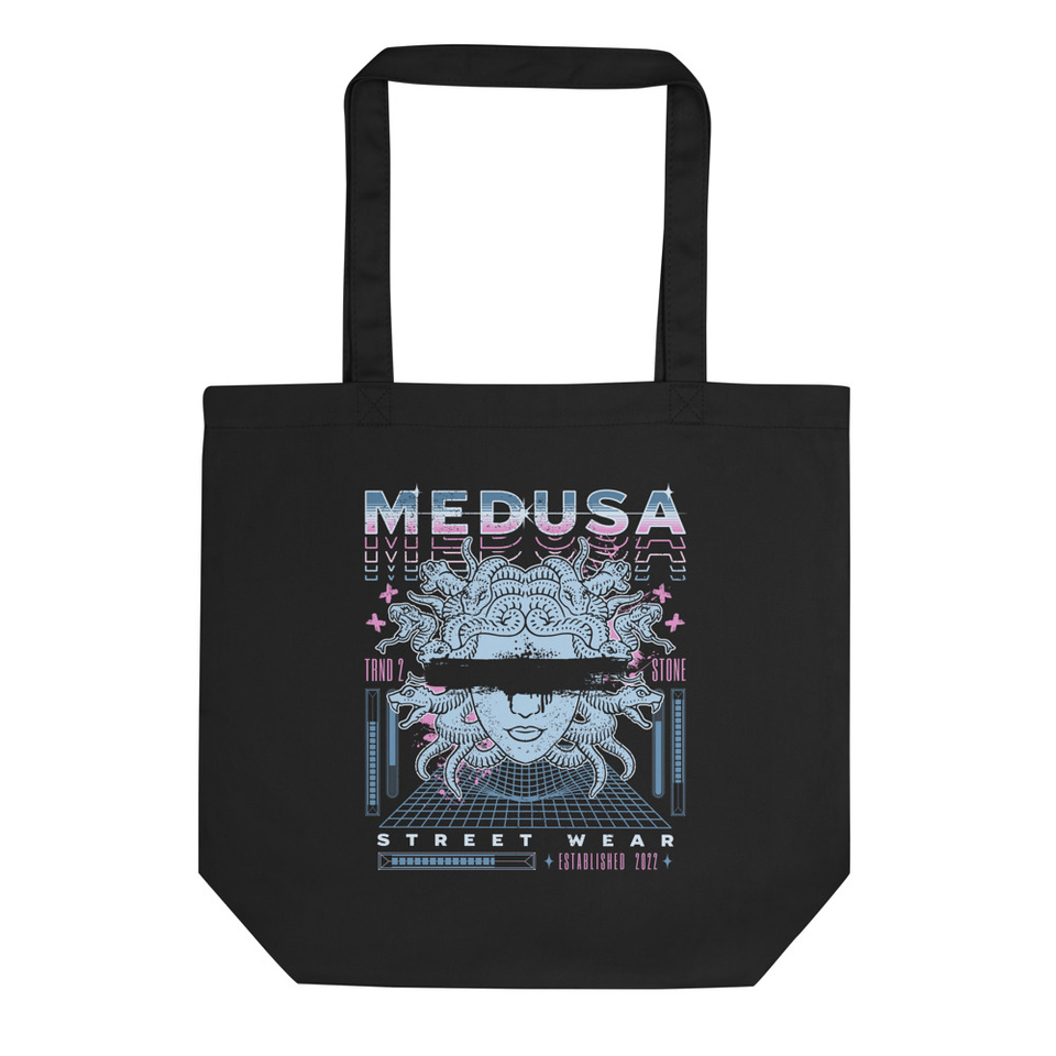 Medusa Street Wear - Greek Mythology Eco Tote Bag