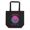 Megacity Japanese Apparel - Neon Dystopia Eco Tote Bag