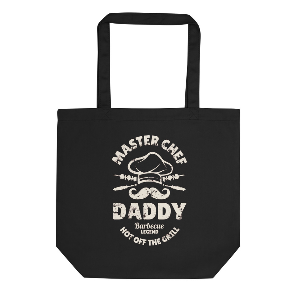 Maste Chef Daddy - Barbecue Grill Eco Tote Bag