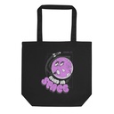 Mind In Space - Typographic Cartoon Streetwear Eco Tote Bag