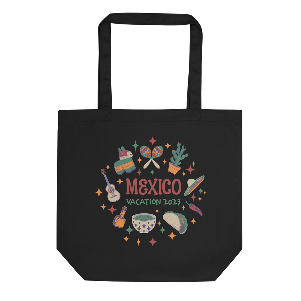 Mexico Vacation Merch Eco Tote Bag
