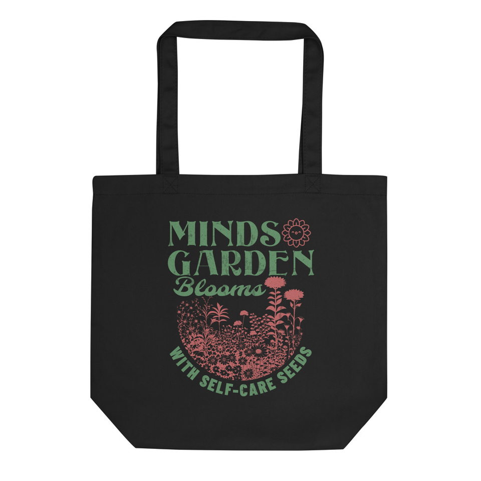 Minds Garden Blooms Eco Tote Bag