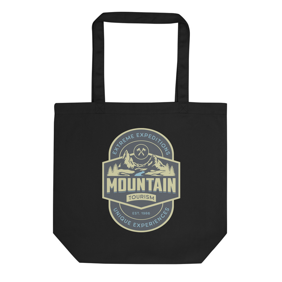 Mountain Tourism - Nature Wilderness Eco Tote Bag
