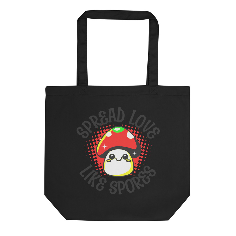 Mushroom - AI Eco Tote Bag