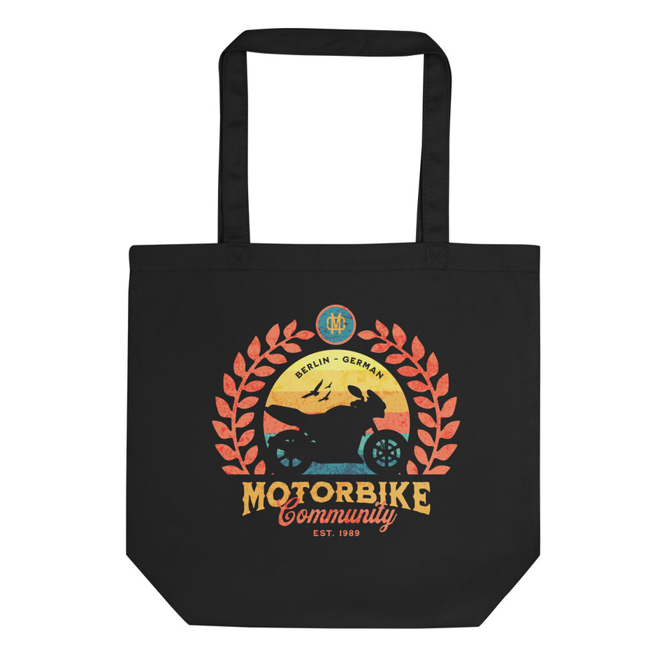 Motorbike Community - Sports Badge Eco Tote Bag
