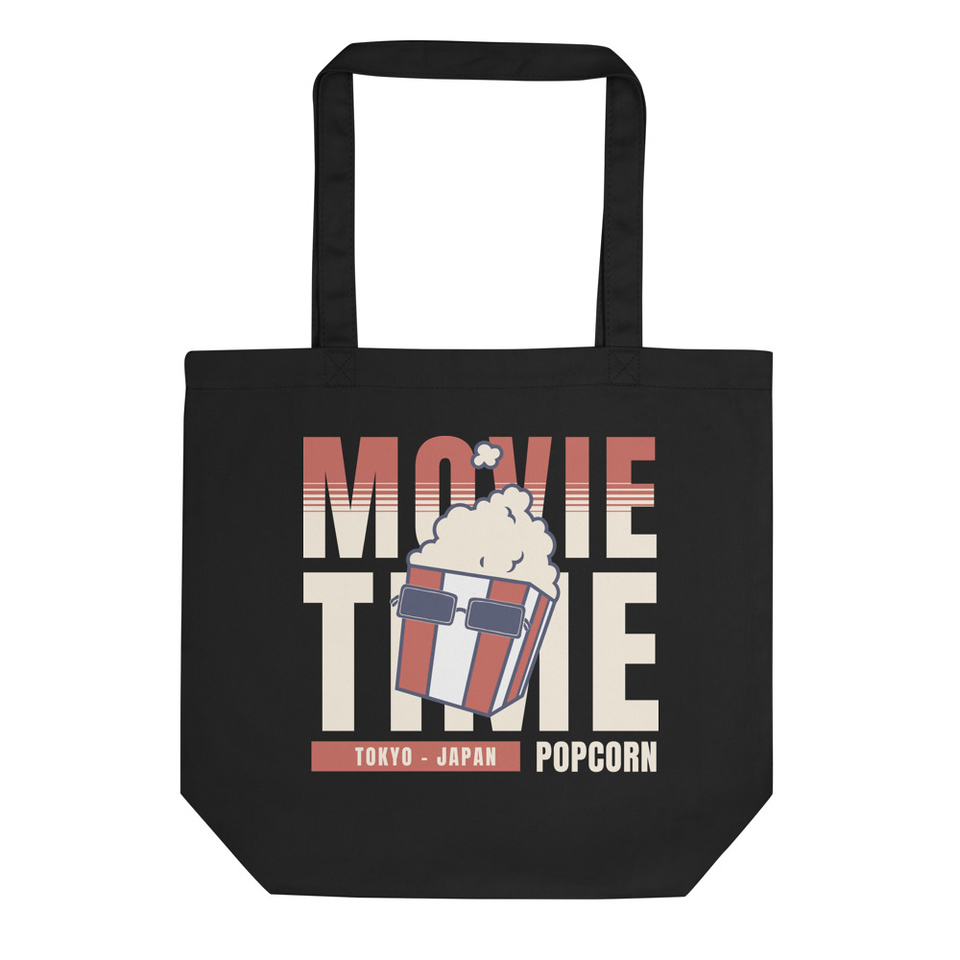 Movie Time - Popcorn Eco Tote Bag