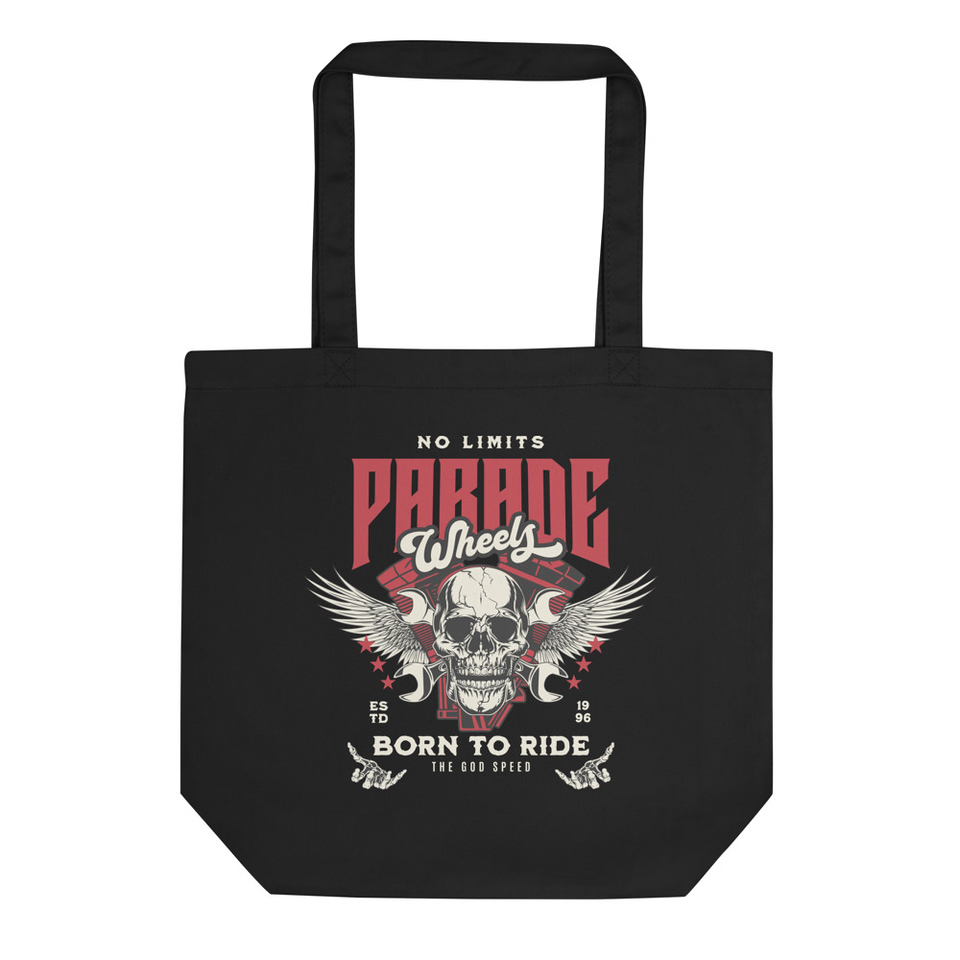 Motorcycle Parade Eco Tote Bag
