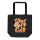 Mushroom Club - Retro Gradient Eco Tote Bag
