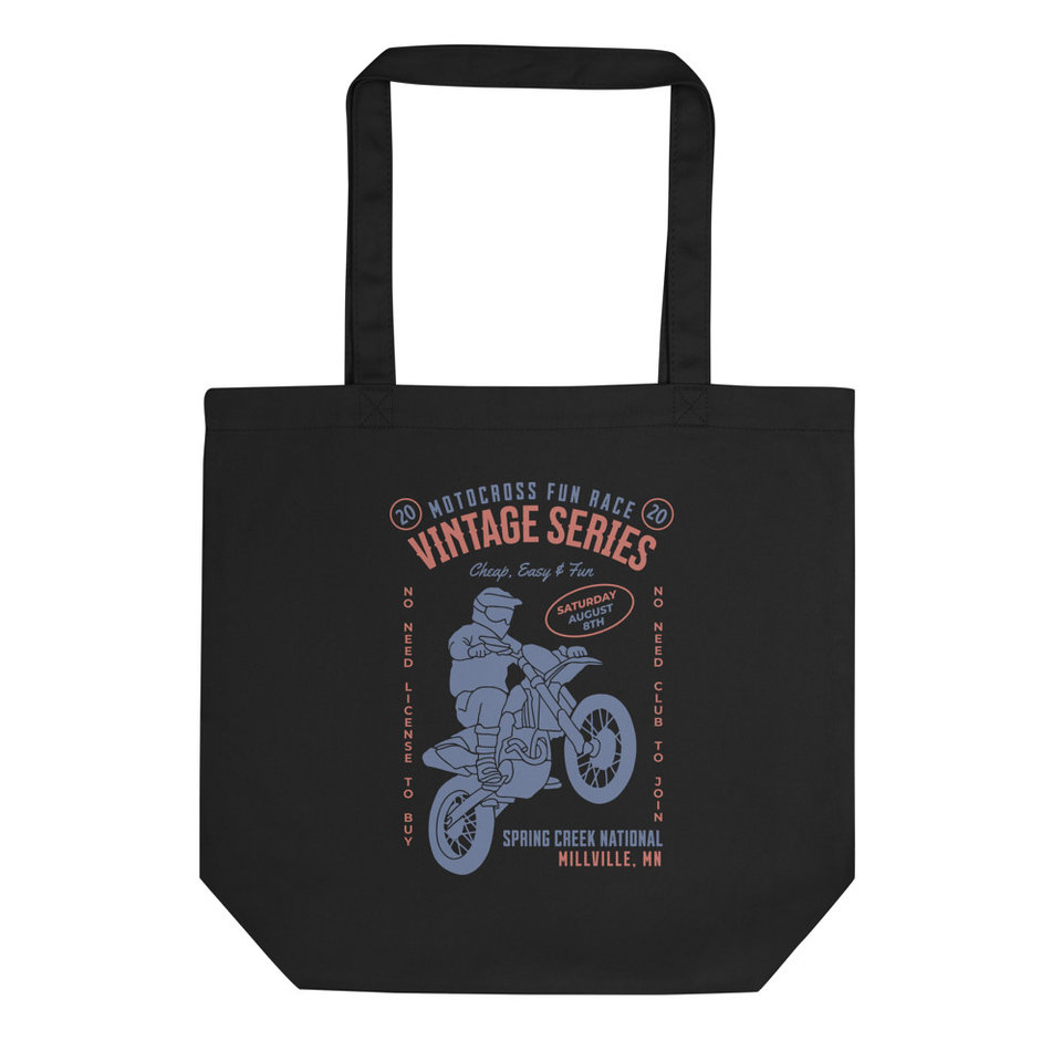 Motorcross Fun Race - Sports Bike Eco Tote Bag