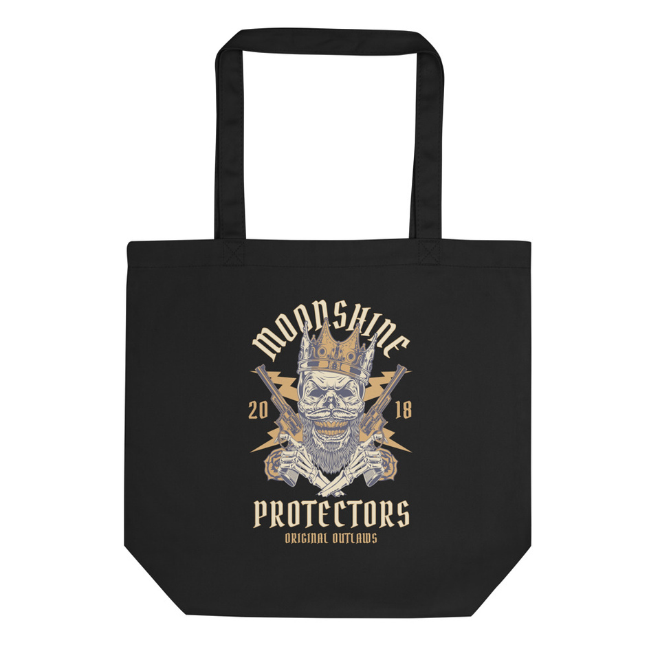 Moonshine Protectors - Outlaw Skull Eco Tote Bag