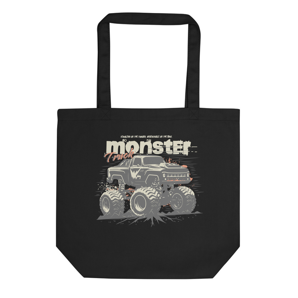 Monster Truck Eco Tote Bag
