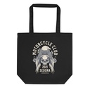 Motorcycle Club - Skull and Eagle Eco Tote Bag
