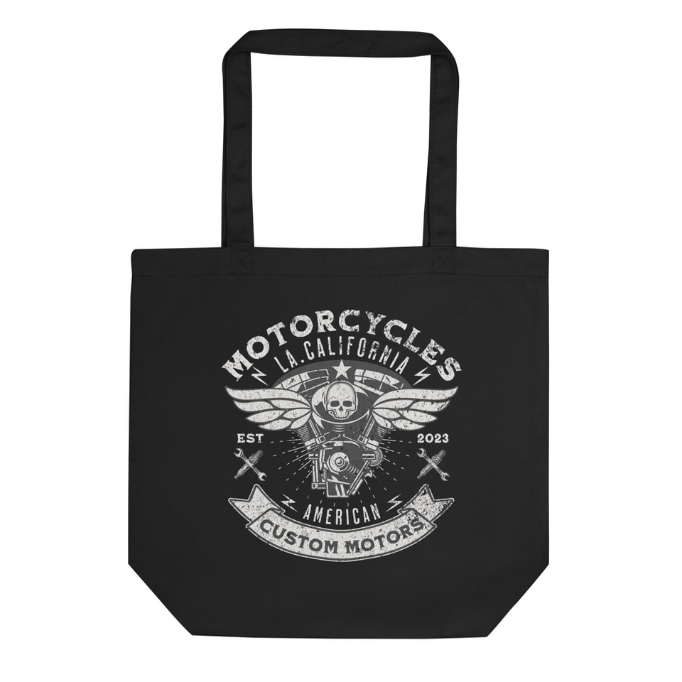 MOTORCYCLES CUSTOM MOTORS Eco Tote Bag