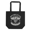 MOTORCYCLES CUSTOM MOTORS Eco Tote Bag