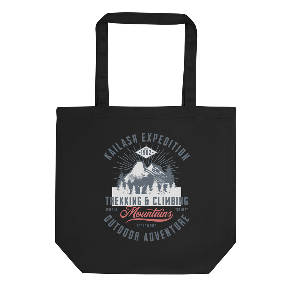 Mountain Expedition Eco Tote Bag