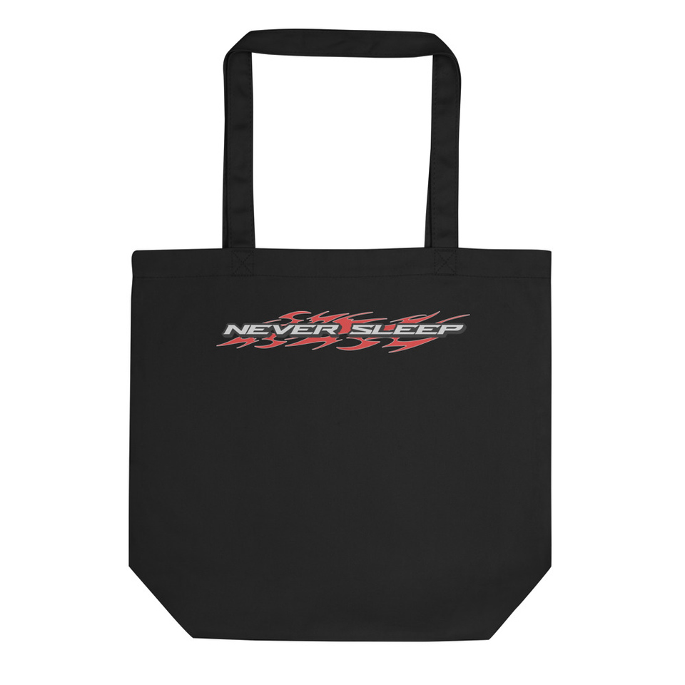 Never Sleep - Techno Streetwear Eco Tote Bag