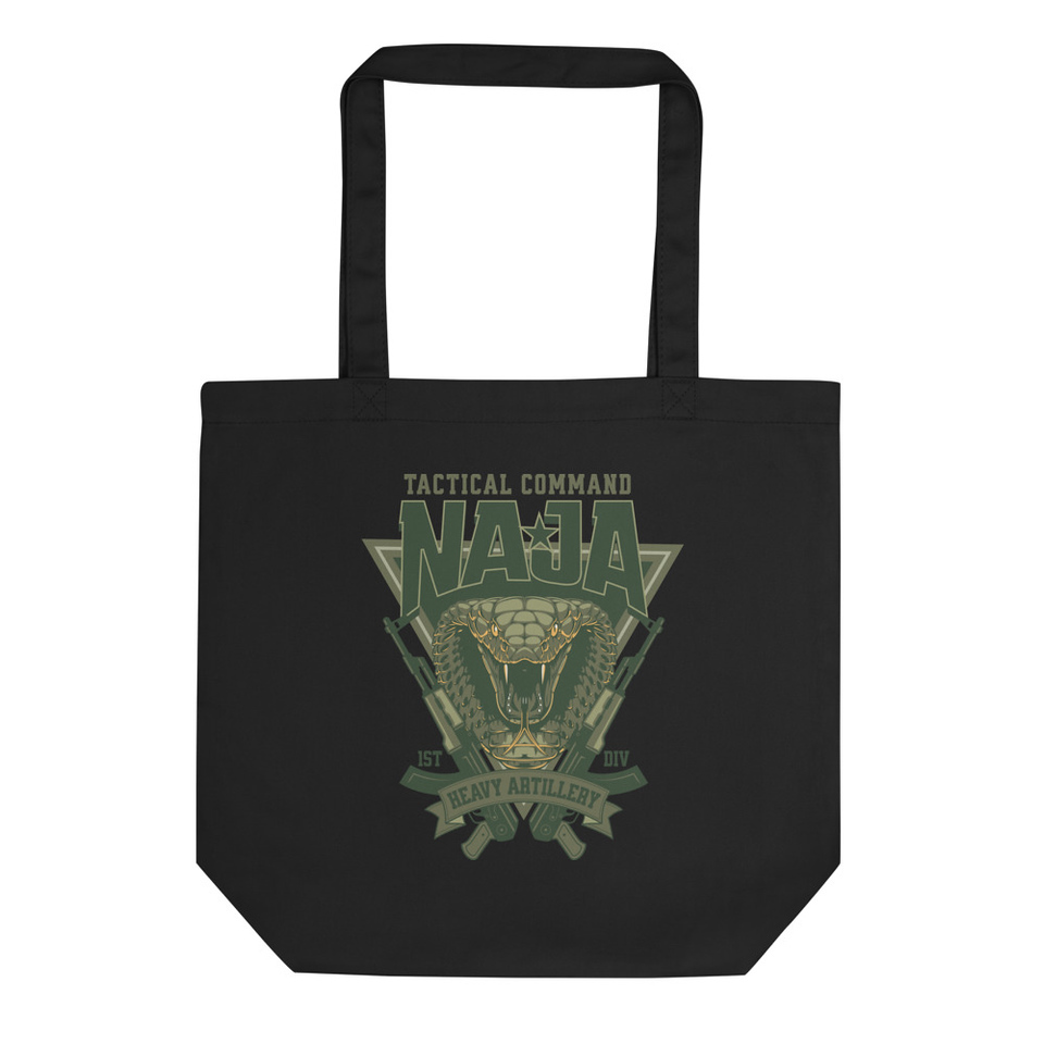 Naja Command Artillery - Snake Eco Tote Bag