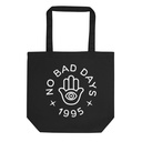No Bad Days - Minimal Inspirational Eco Tote Bag