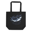 Nautica Speed Boat Racing - Shark Eco Tote Bag