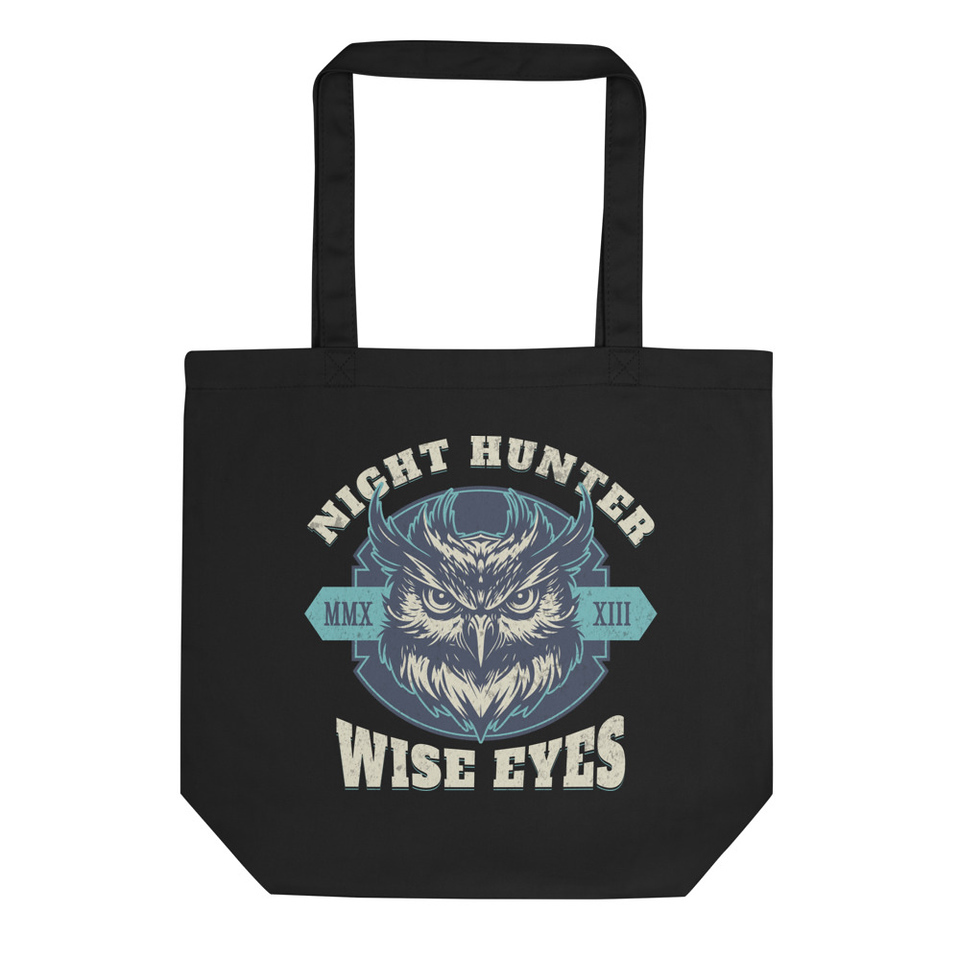 Night Hunter Eco Tote Bag
