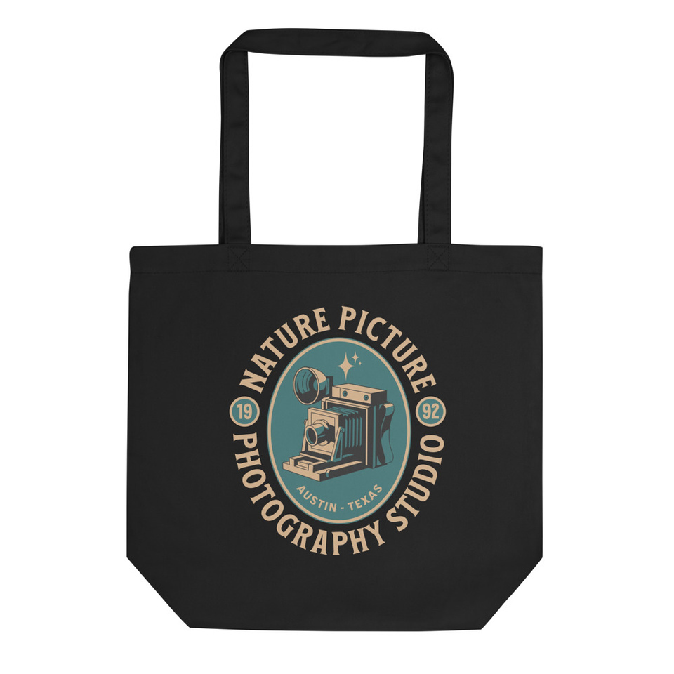 Nature Picture Photography - Antique Camera Eco Tote Bag