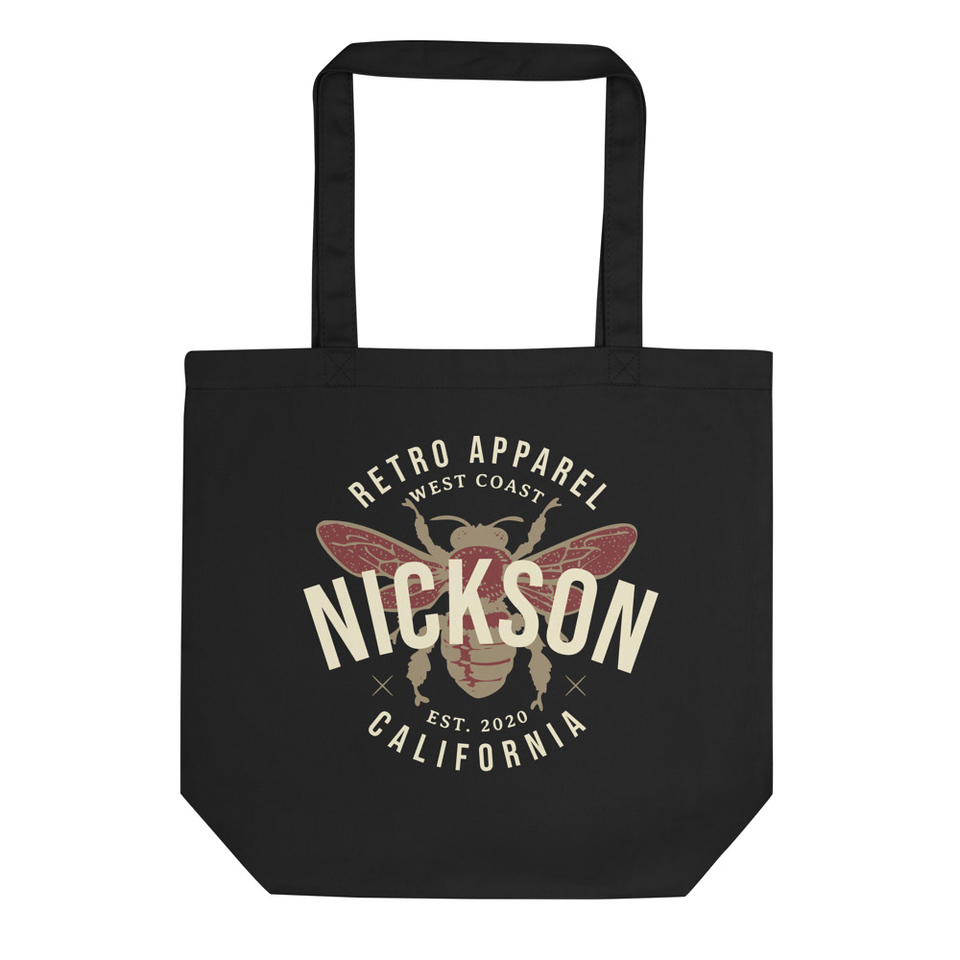 Nickson Retro Apparel - Bee Eco Tote Bag