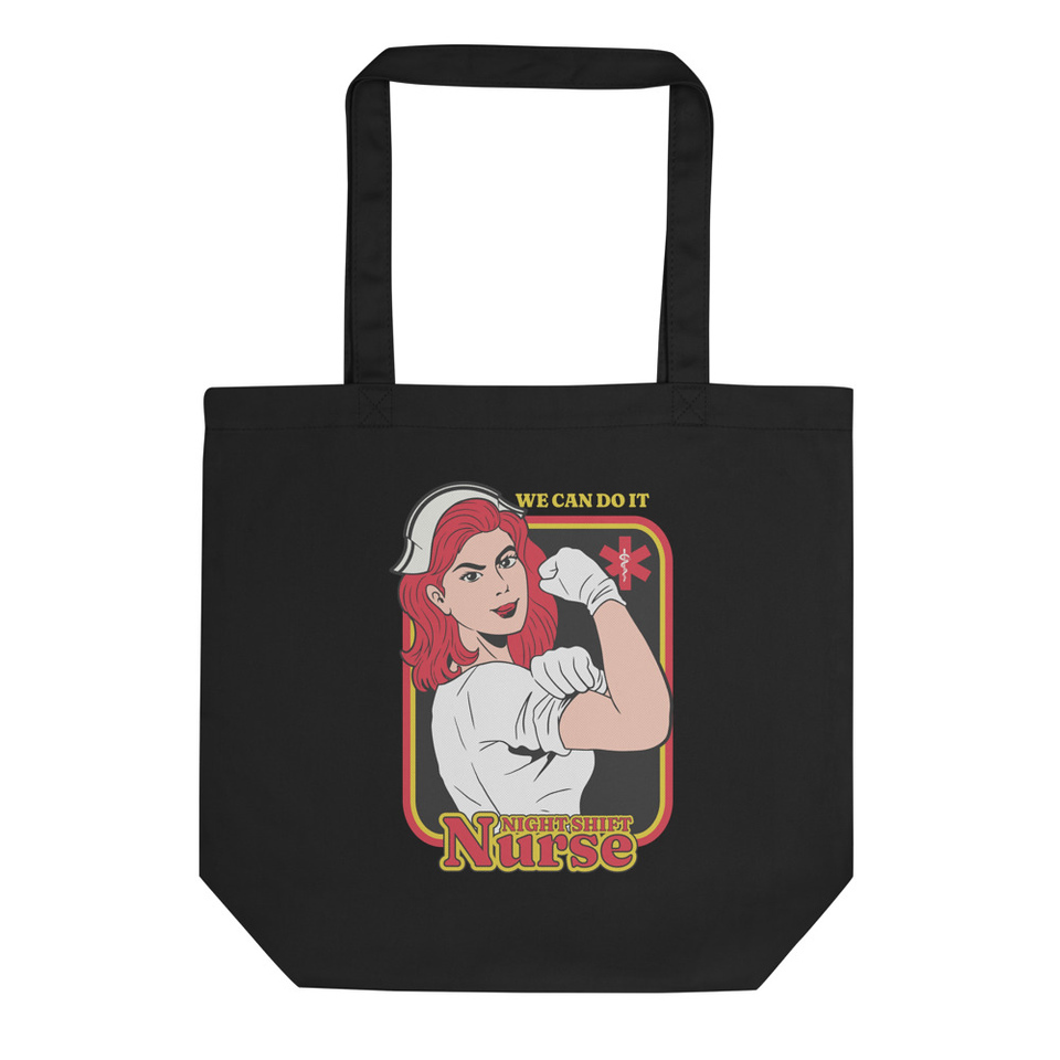 Night Shift Nurse Eco Tote Bag