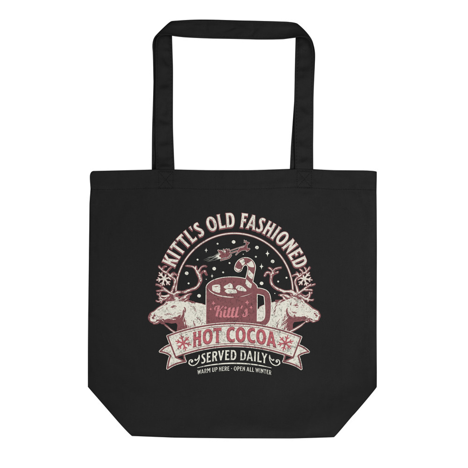 Old Fashioned Hot Cocoa - Reindeer Eco Tote Bag