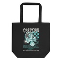 Obsidian Y2K Style Streetwear Eco Tote Bag
