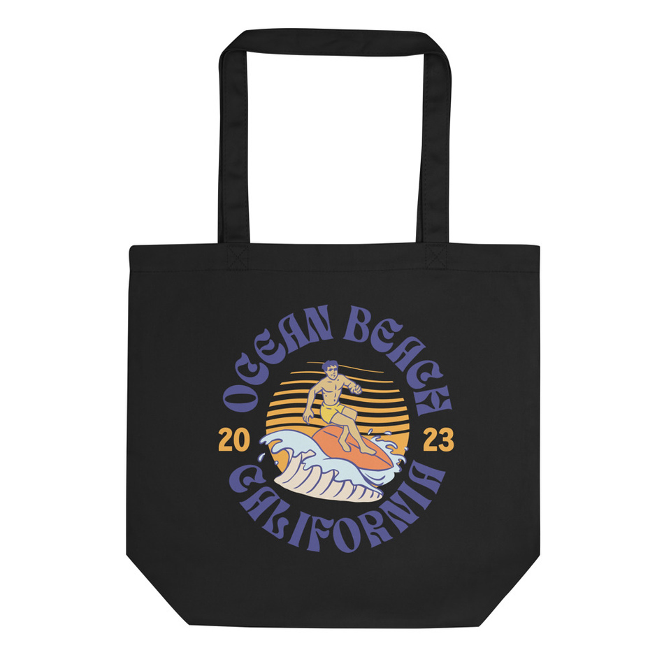 Ocean Beach  Eco Tote Bag