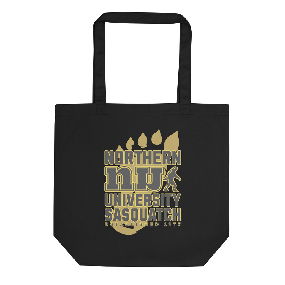 NU Sasquatch College Eco Tote Bag