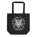 NO CLUBS NO RULES JUST RIDE Eco Tote Bag