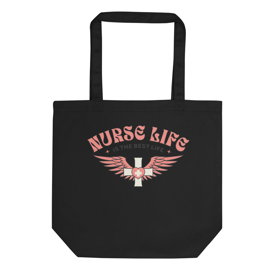 Nurse Life Eco Tote Bag