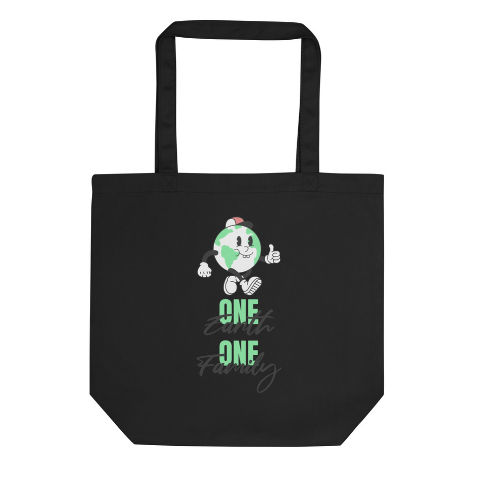 One Earth One Family Eco Tote Bag