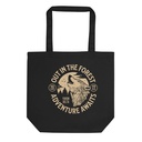 Out in the Forest - Wolf Eco Tote Bag