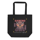 Owl Gaming Tokyo - Futuristic Eco Tote Bag