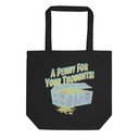 Penny For Thought Eco Tote Bag