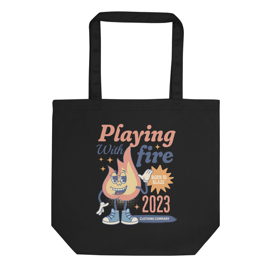 Playing with Fire Eco Tote Bag