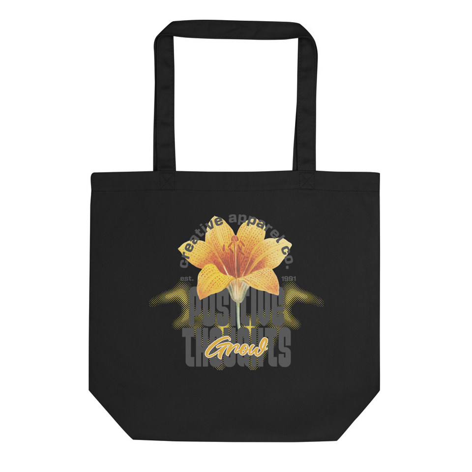 Positive thoughts Grow Eco Tote Bag