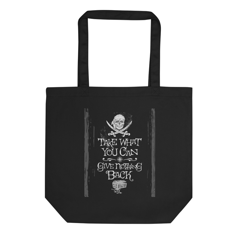 Pirate Motto - Treasure Chest Eco Tote Bag