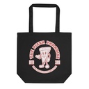 Pizza Mascot Logo Eco Tote Bag