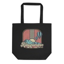 Albuquerque - Retro Hot Air Baloon Eco Tote Bag