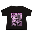 'Press Pause' Anime Gaming Baby Staple Tee