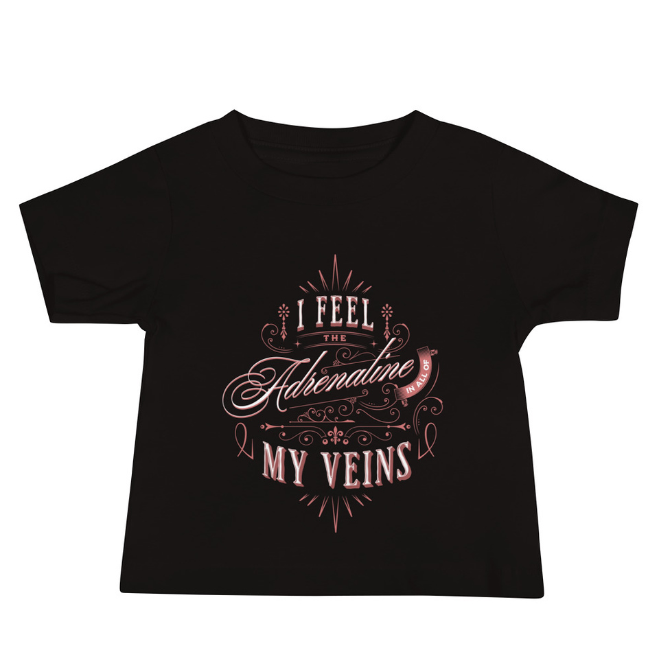Adrenaline in my Veins - Victorian Baby Staple Tee