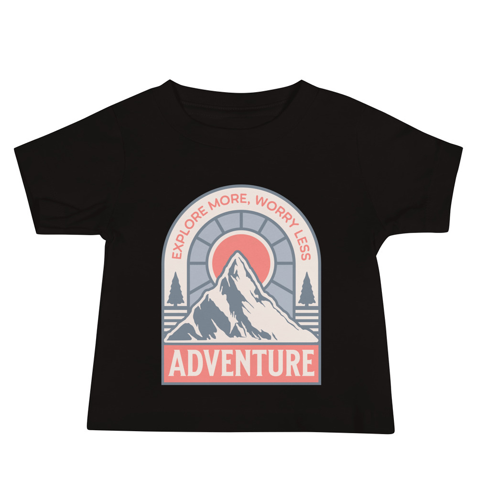 Adventure - Mountain Climbing Baby Staple Tee