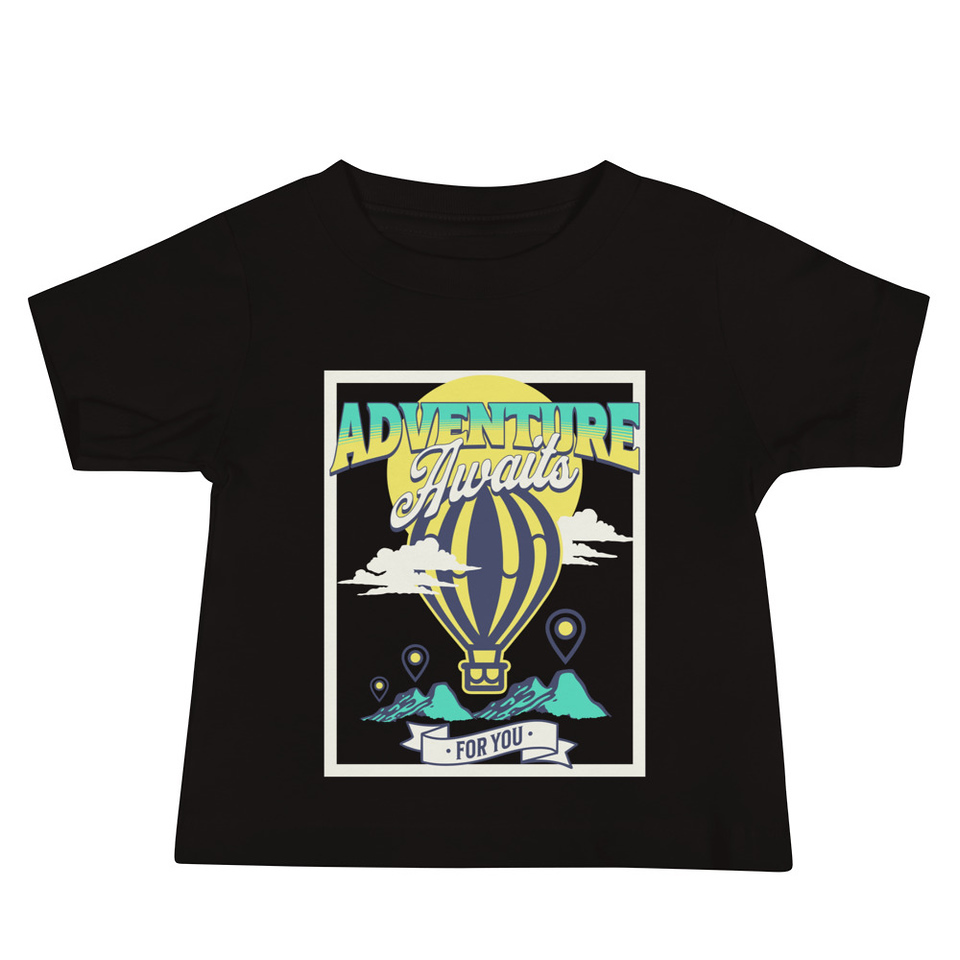 Adventure Awaits Baby Staple Tee