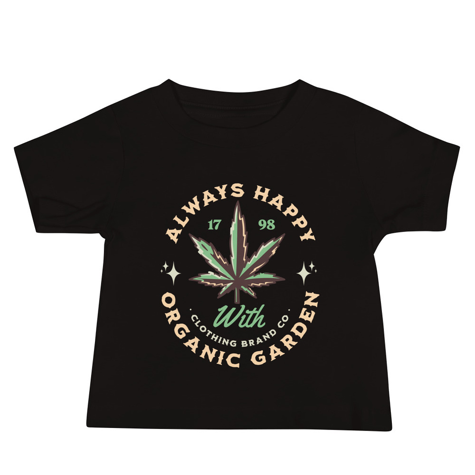 Always Happy - Cannabis Baby Staple Tee