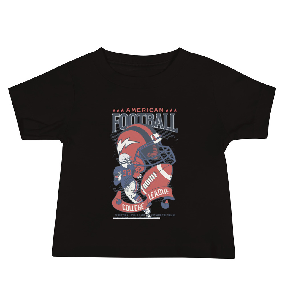 American Football - Athletic College League Baby Staple Tee
